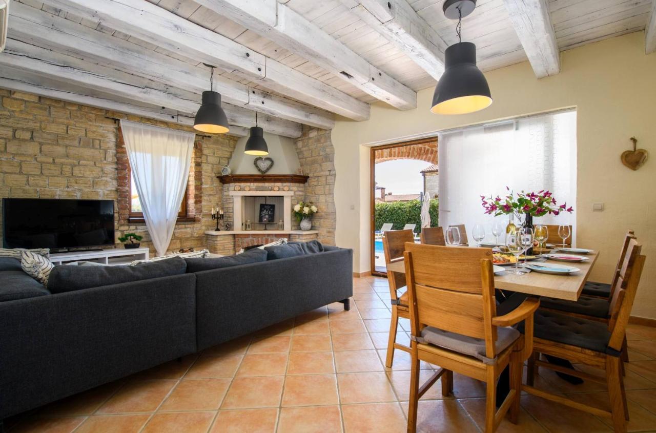 Paradis Villa Stone Queen With Heated Pool Butkovići Exterior foto